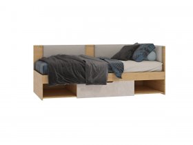 Диван-кровать с ящиком 0,9 м Стэнфорд Дв005.0_90 в Раисино - raisino.mebel-nsk.ru | фото
