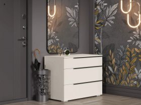 Комод с 3 ящиками Айри КМ-001 (кашемир) в Раисино - raisino.mebel-nsk.ru | фото