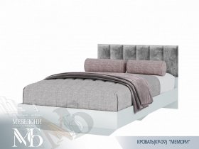 Кровать 1,2м Мемори КР-09 в Раисино - raisino.mebel-nsk.ru | фото