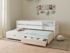 Кровать двухуровневая с ящиками «Лапландия» в Раисино - raisino.mebel-nsk.ru | фото