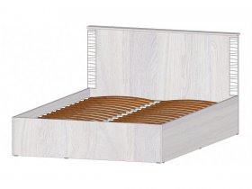 Кровать двуспальная с подъем. мех. 1,4 м Ривьера в Раисино - raisino.mebel-nsk.ru | фото