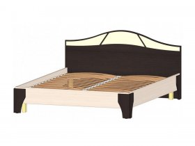 Кровать двуспальная 1,6 м Верона (Линаура) в Раисино - raisino.mebel-nsk.ru | фото