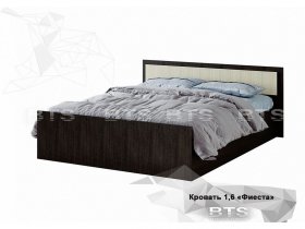 Кровать двуспальная 1,6м LIGHT Фиеста (BTS) в Раисино - raisino.mebel-nsk.ru | фото