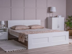 Кровать двуспальная 1,6м Сириус в Раисино - raisino.mebel-nsk.ru | фото