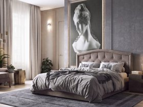 Кровать двуспальная 1,8м Верона-2 в Раисино - raisino.mebel-nsk.ru | фото