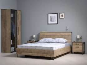Кровать двуспальная с под.мех. 1,6 м Трувор 11.34 в Раисино - raisino.mebel-nsk.ru | фото
