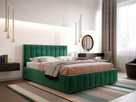 Кровать мягкая 1,4 Вена стандарт, вар.1 в Раисино - raisino.mebel-nsk.ru | фото