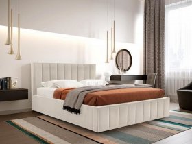 Кровать мягкая 1,4 Вена стандарт, вар.2 в Раисино - raisino.mebel-nsk.ru | фото