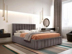 Кровать мягкая 1,4 Вена стандарт, вар.3 в Раисино - raisino.mebel-nsk.ru | фото