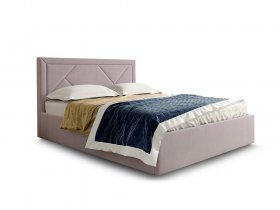 Кровать мягкая 1,6 Сиеста стандарт, вар.1 в Раисино - raisino.mebel-nsk.ru | фото