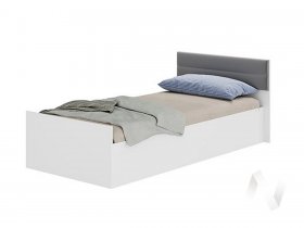 Кровать односпальная 0,9м Фьюжн в Раисино - raisino.mebel-nsk.ru | фото