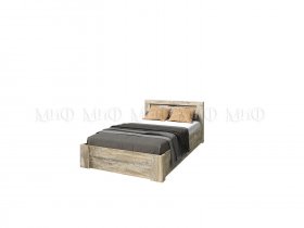 Кровать с ортопед. осн. 1,2м Ривьера в Раисино - raisino.mebel-nsk.ru | фото