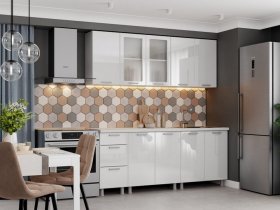 Кухонный гарнитур Модерн 2,0м (без столешницы) в Раисино - raisino.mebel-nsk.ru | фото