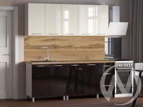 Кухонный гарнитур Нора 2.0м (столешница 26мм) в Раисино - raisino.mebel-nsk.ru | фото
