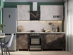 Кухонный гарнитур Розалия 1,7м (со столешницей) в Раисино - raisino.mebel-nsk.ru | фото