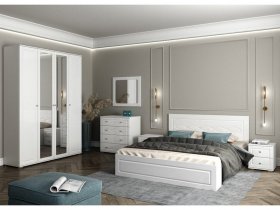 Модульная спальня Барселона (Хандис) в Раисино - raisino.mebel-nsk.ru | фото