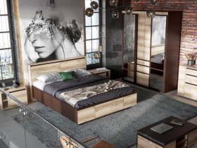 Модульная спальня Берген в Раисино - raisino.mebel-nsk.ru | фото