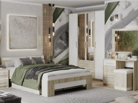 Модульная спальня Эдем-1 в Раисино - raisino.mebel-nsk.ru | фото
