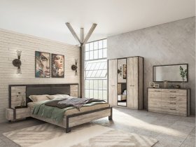 Модульная спальня Клео в Раисино - raisino.mebel-nsk.ru | фото