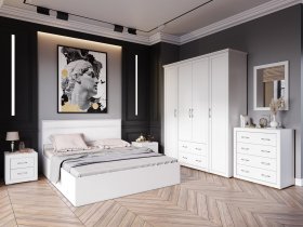 Модульная спальня Леньяна в Раисино - raisino.mebel-nsk.ru | фото
