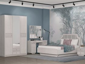 Модульная спальня Лоренцо в Раисино - raisino.mebel-nsk.ru | фото