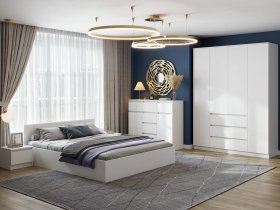 Модульная спальня Ницца в Раисино - raisino.mebel-nsk.ru | фото