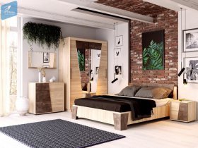 Модульная спальня Санремо в Раисино - raisino.mebel-nsk.ru | фото