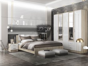 Модульная спальня Софи в Раисино - raisino.mebel-nsk.ru | фото