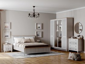 Модульная спальня Валенсия в Раисино - raisino.mebel-nsk.ru | фото