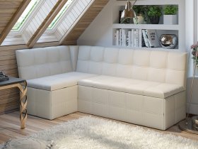Скамья угловая со спальным местом «Домино» (кашемир) в Раисино - raisino.mebel-nsk.ru | фото