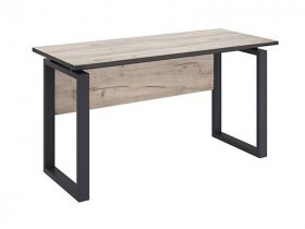 Стол офисный Ст077.0_140 Гермес лофт (дуб крафт серый) в Раисино - raisino.mebel-nsk.ru | фото
